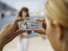 K550i girl taking picture 2 low