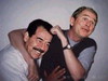 Bush and Saddam